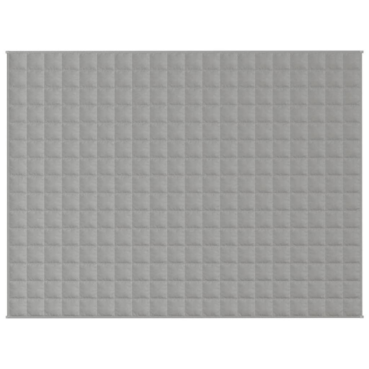VIDAXL Couverture lestee Gris 152x203 cm 11 kg Tissu