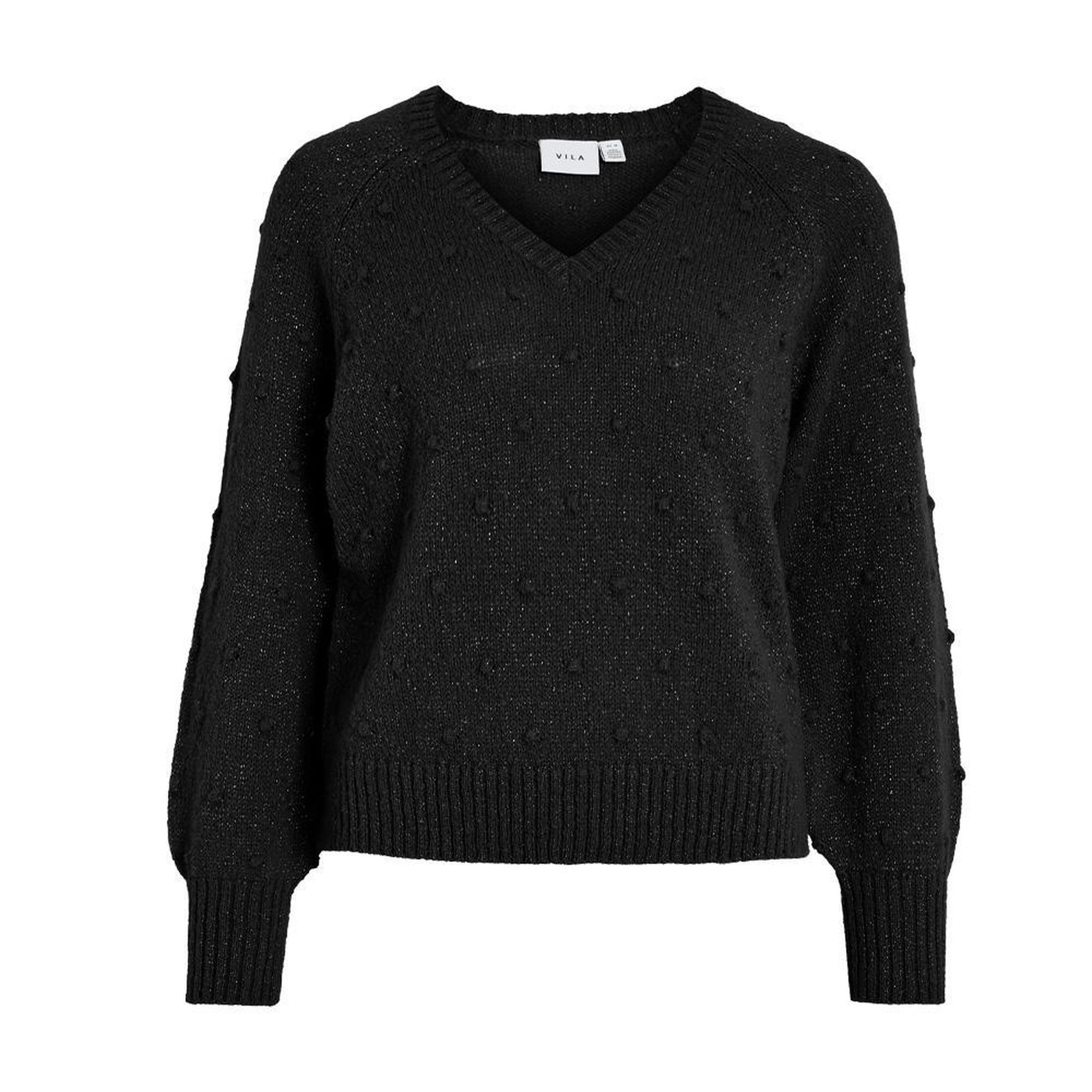 Voir la diapositive 1 : Vila Pull Noir Femme Vila Tuli