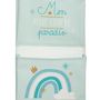 Voir la diapositive 3 : ATMOSPHERA Rangement enfant 3 pochettes bleu