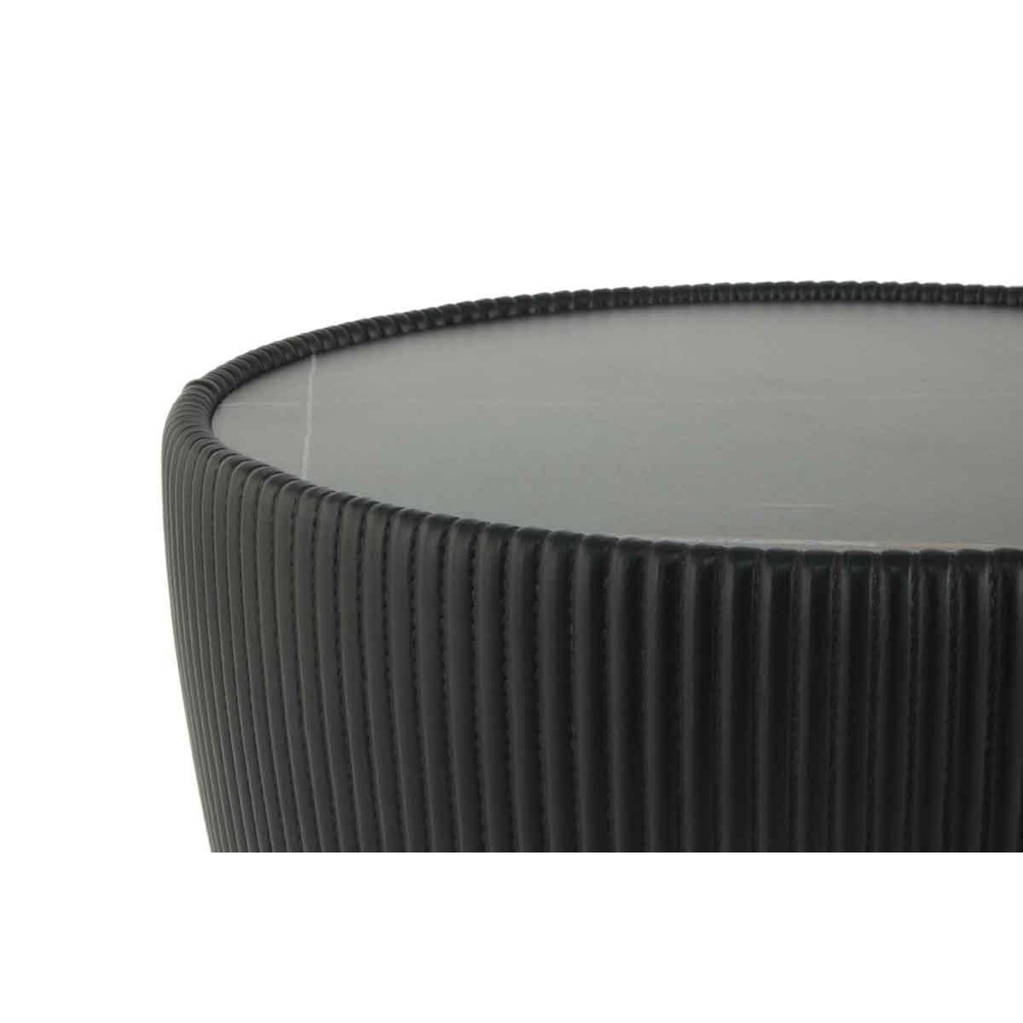 Voir la diapositive 5 : Paris Prix Table d'Appoint Design  Jokai  47cm Noir & Or