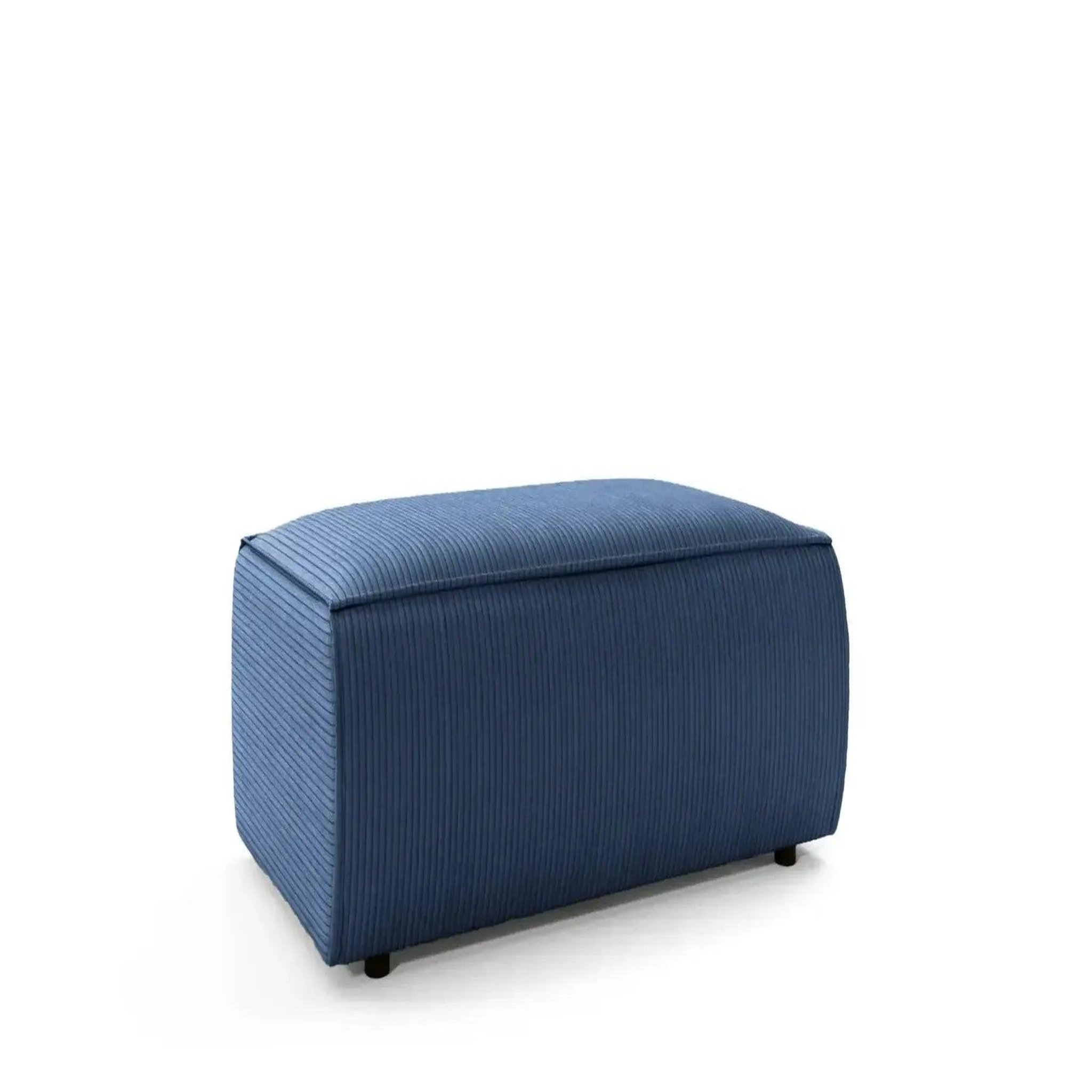 Voir la diapositive 4 : CASANOVA PARIS Jade - pouf velours côtelé