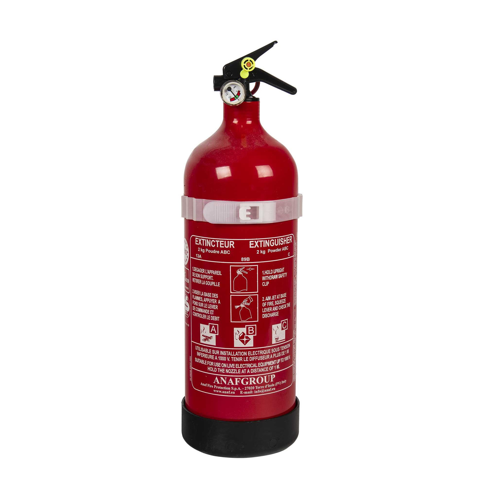 Voir la diapositive 2 : NOTRE SELECTION Extincteur à poudre ABC 2kg 16457.4