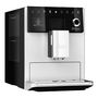 Voir la diapositive 3 : Melitta Cafetière Melitta F630-111 superautomatique argentée