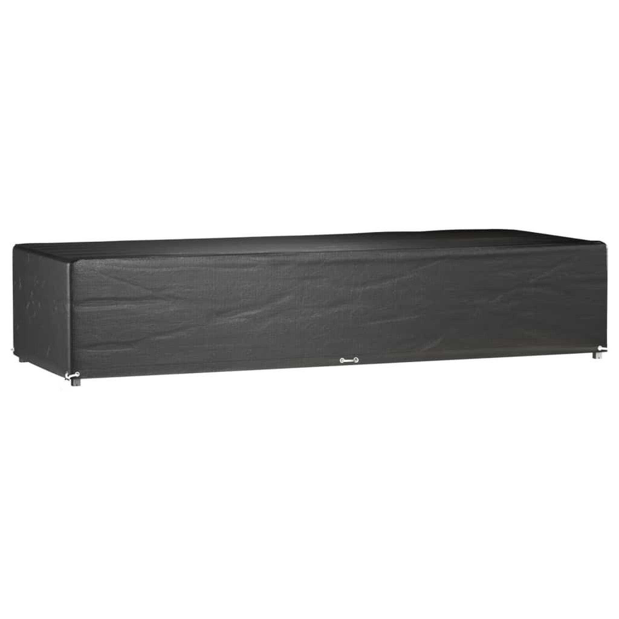 Voir la diapositive 2 : VIDAXL Housses pour chaise longue 2 pcs 12 œillets 205x75x40 cm PE