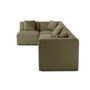 Voir la diapositive 3 : LISA DESIGN Nova - canapé modulable d'angle gauche - 5 places - en velours