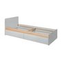 Voir la diapositive 3 : Paris Prix Lit Enfant & Tiroir  Vivero  90x200cm Gris & Naturel
