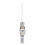 Voir la diapositive 4 : ATMOSPHERA Lot de 3 Sujets de Noël  Casse Noisette  10cm Argent