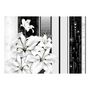 Voir la diapositive 2 : Paris Prix Papier Peint  Crying Lilies in White