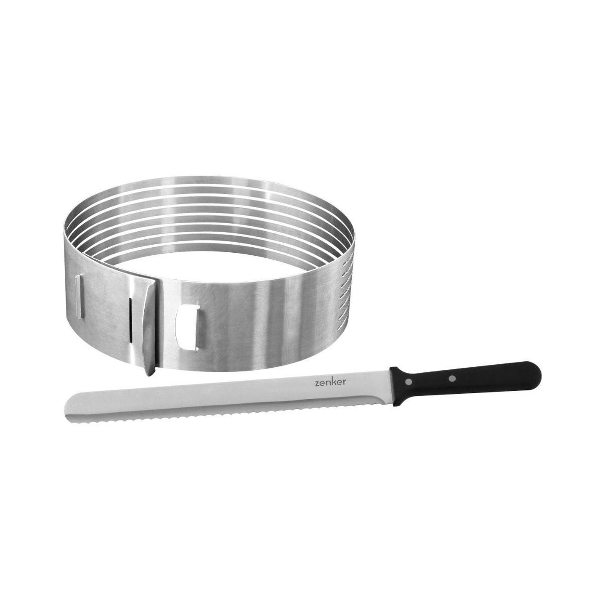 ZENKER Ensemble de 2 ustensiles de pâtisserie pour layer cakes zenker