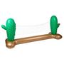 Voir la diapositive 3 : AIRMYFUN Filet de Volley Gonflable et Flottant pour Piscine & Plage, 274 x 165 x 37 cm - Design Cactus