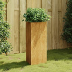 VIDAXL Jardiniere 40x34,5x75 cm acier corten