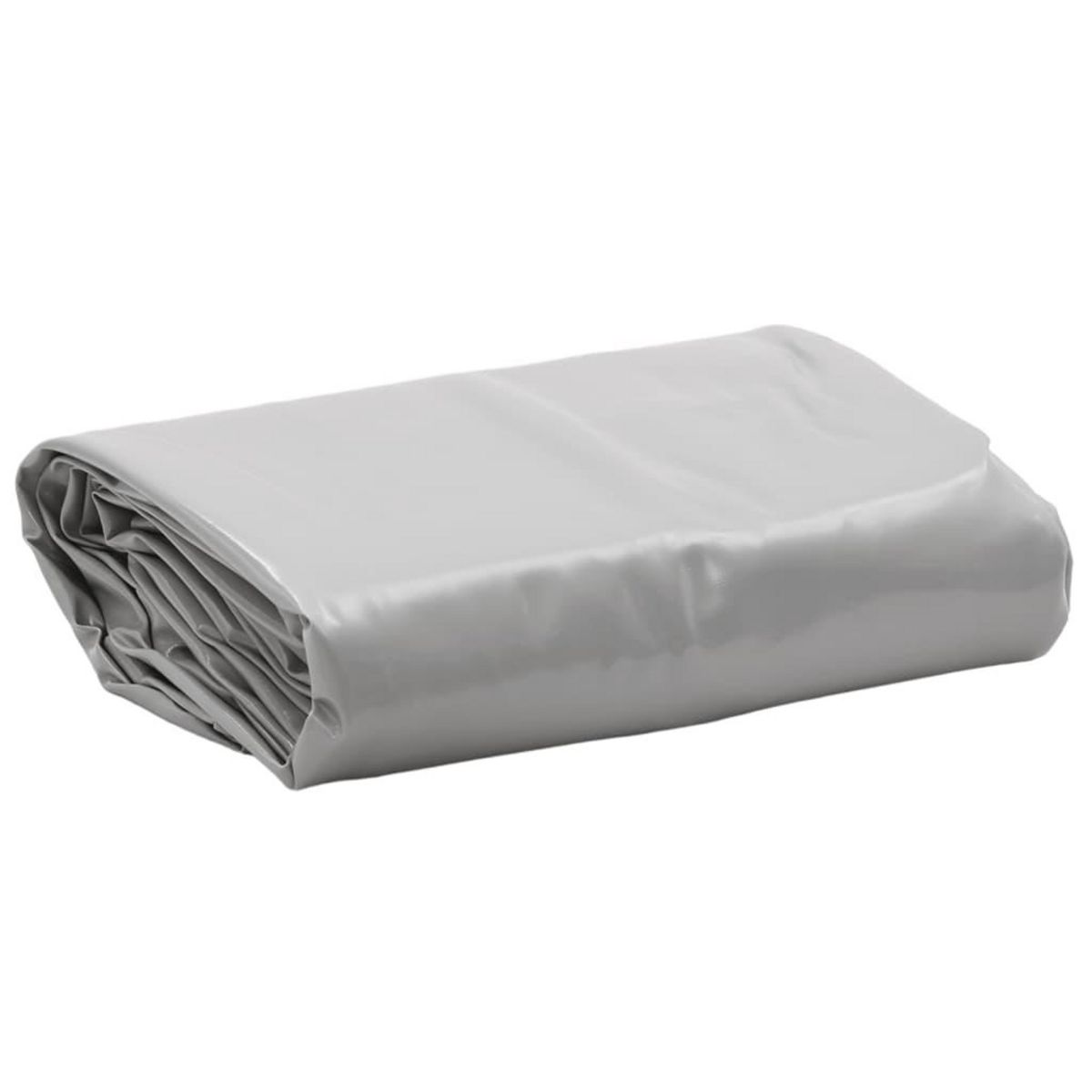 VIDAXL Bache gris Ø 2,4 m 650 g/m²