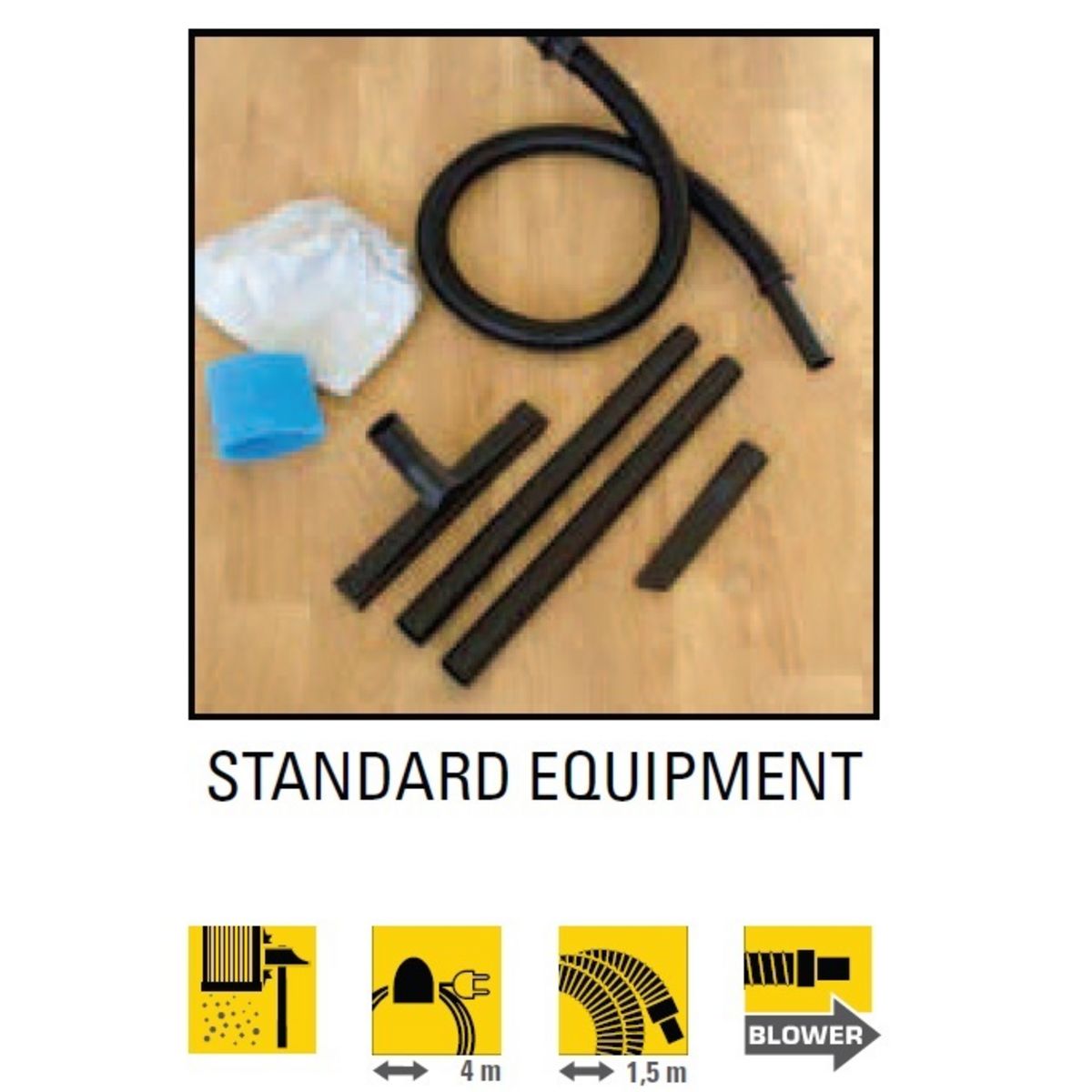 Aspirateur eau et poussière 