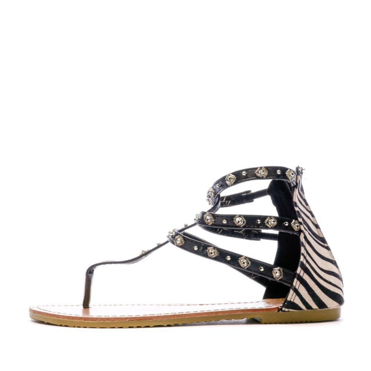 BEPPI Sandales /Zèbre Femme Beppi