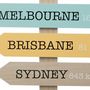 Voir la diapositive 3 : ATMOSPHERA Déco murale Australie H54