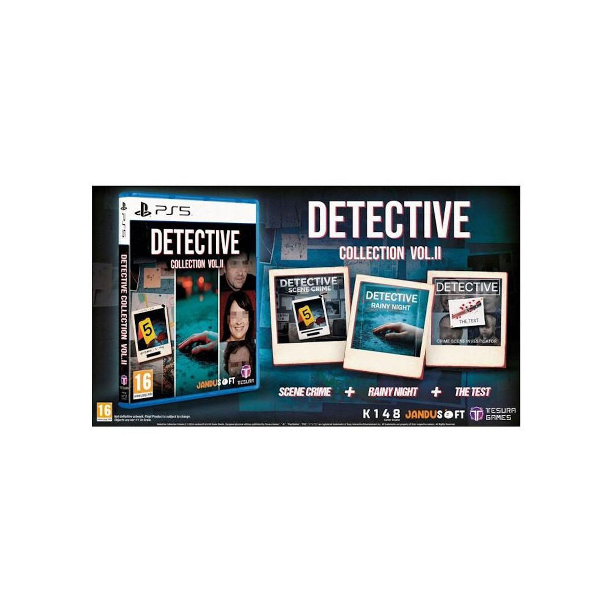 Just for games Detective Collection Vol. 2 - Jeu PS5