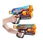 Voir la diapositive 3 : ZURU Pack Blasters - ZURU - XSHOT Skins Griefer 2PK - Blasters a canon rotatif avec tir a 27 metres et 24 fléchettes incluses