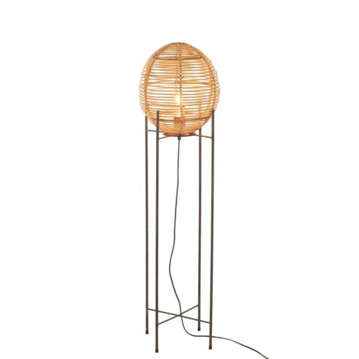 Paris Prix Lampadaire sur Pied Design  Trauco  115cm Naturel