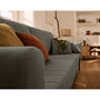 Voir la diapositive 4 : LISA DESIGN Ercolano - canapé 3 places convertible - couchage quotidien - matelas 11 cm - en velours