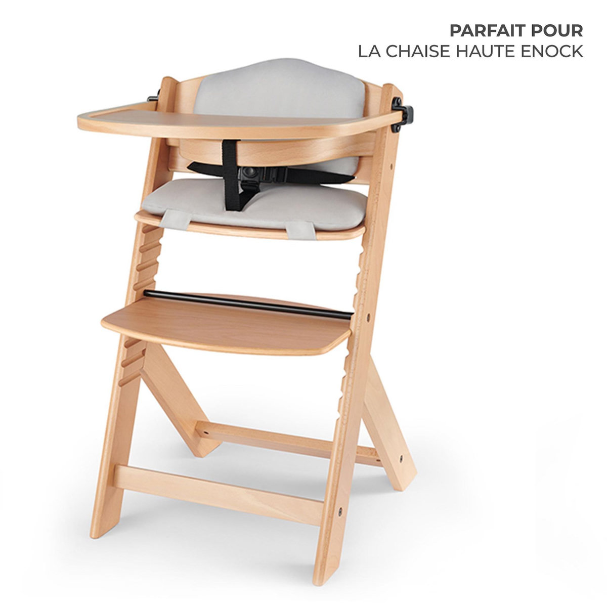 KINDERKRAFT Ensemble de coussins doux pour chaise haute