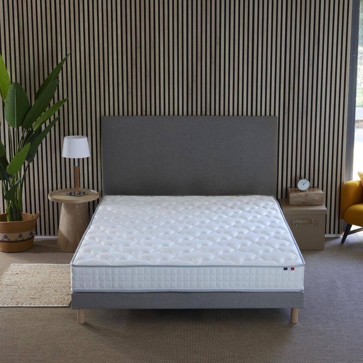 IDLITERIE Matelas ETOILE Ressorts ensachés - Made in France