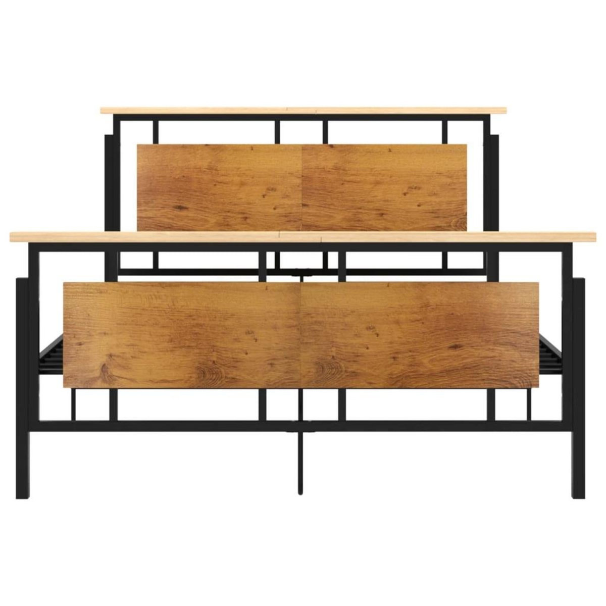 VIDAXL Cadre de lit Metal 140x200 cm