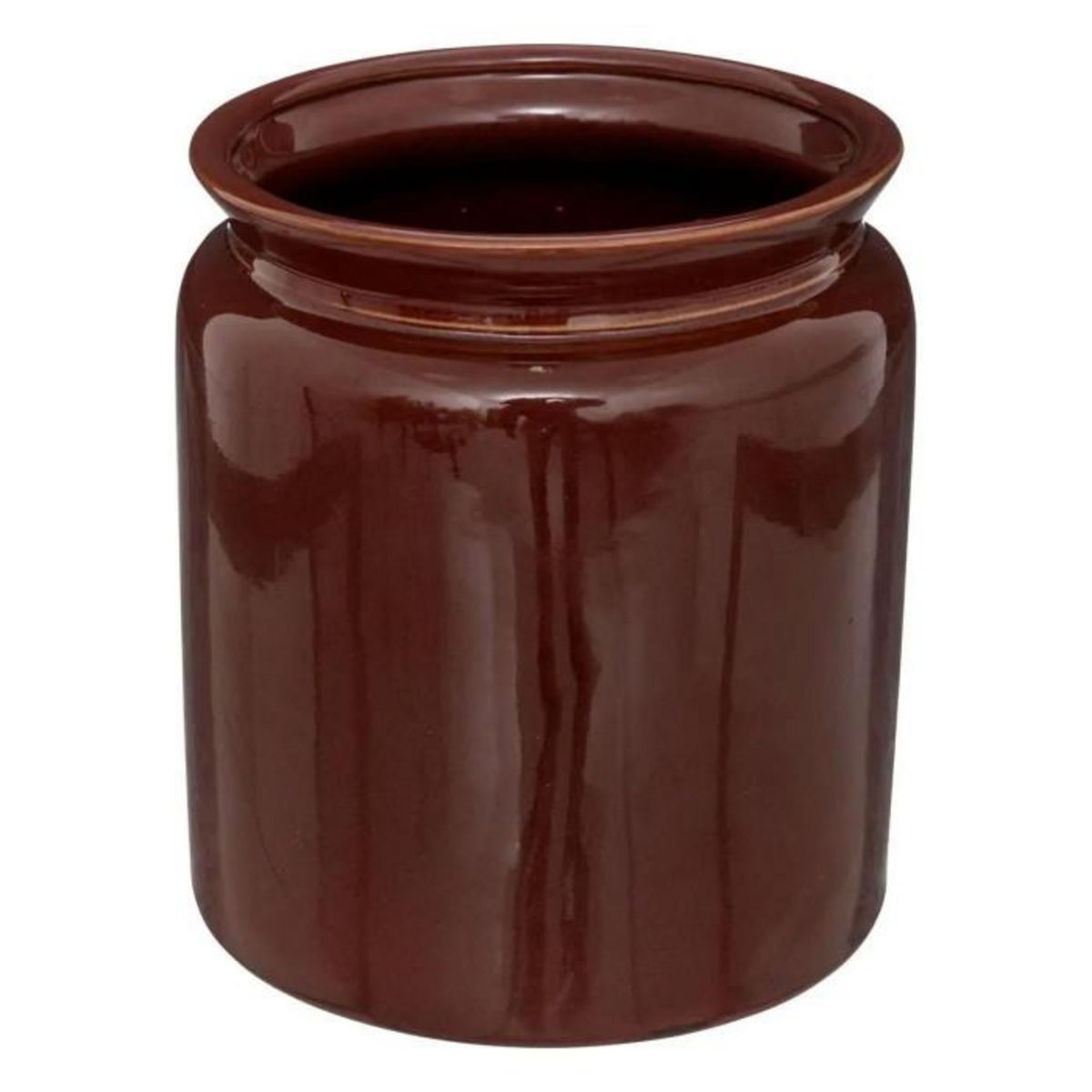 ATMOSPHERA Cache-Pot en Céramique  Bota  18cm Marron