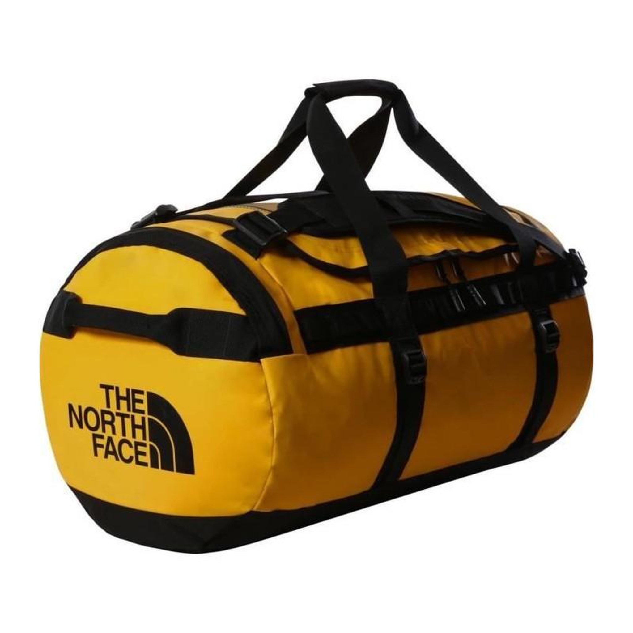 THE NORTH FACE Sac de sport - THE NORTH FACE - Base Camp Duffel M - Gold/Black - L 35,5 x H 63,5 x L 35,5 cm - 71 L