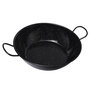 Voir la diapositive 1 :  Plat à paella haut en métal émaillé 2 poignées   ø 36 cm