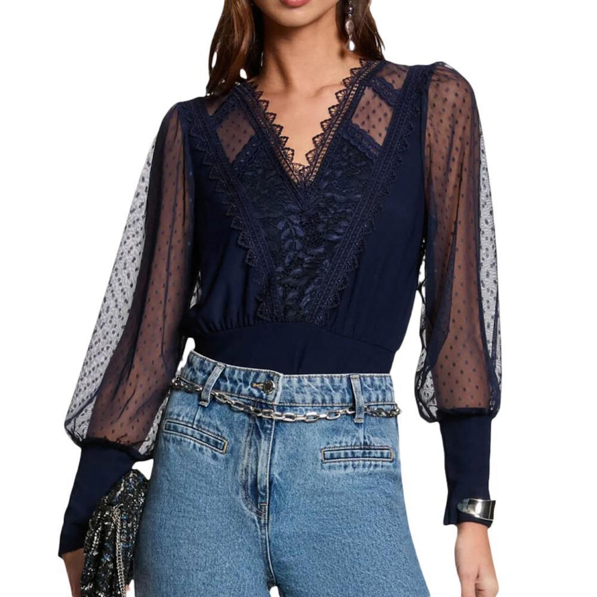 MORGAN Top  Femme Morgan TAGADO