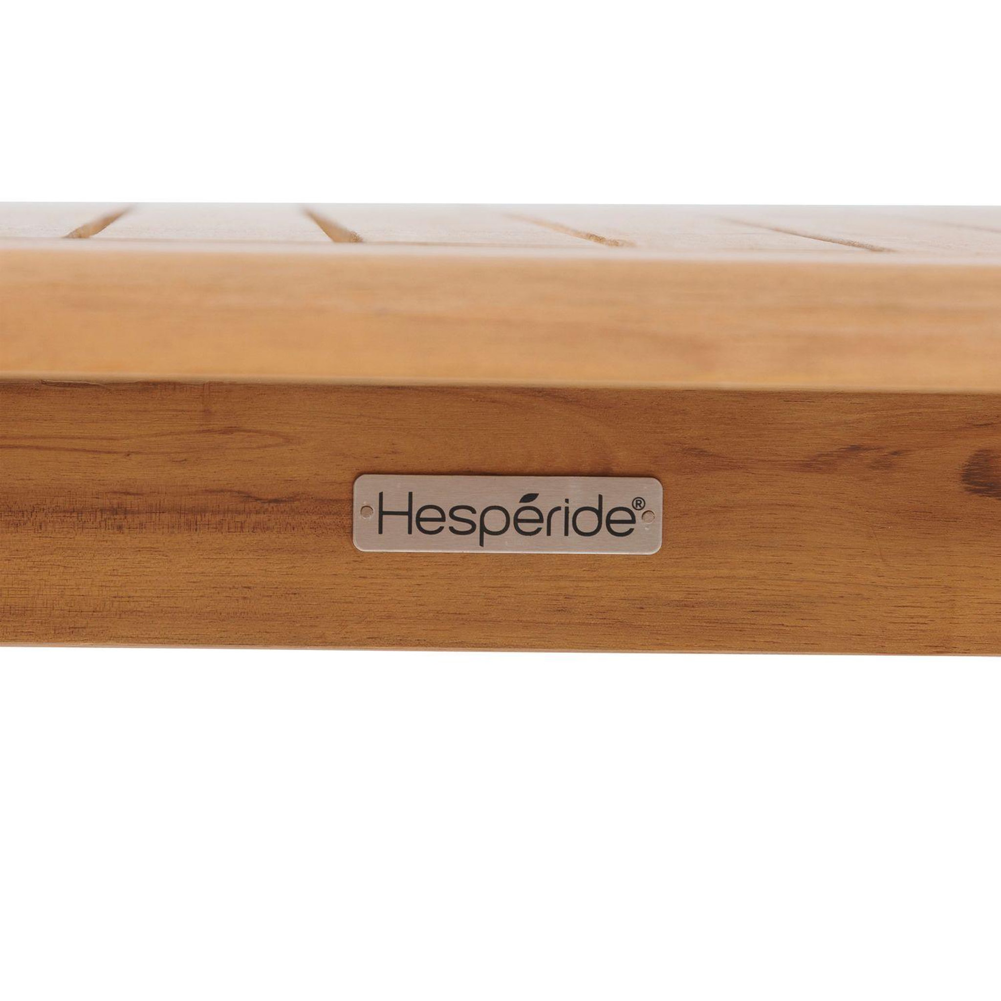 Voir la diapositive 5 : HESPERIDE Table de jardin haute Tiwi en acacia - 4 Places