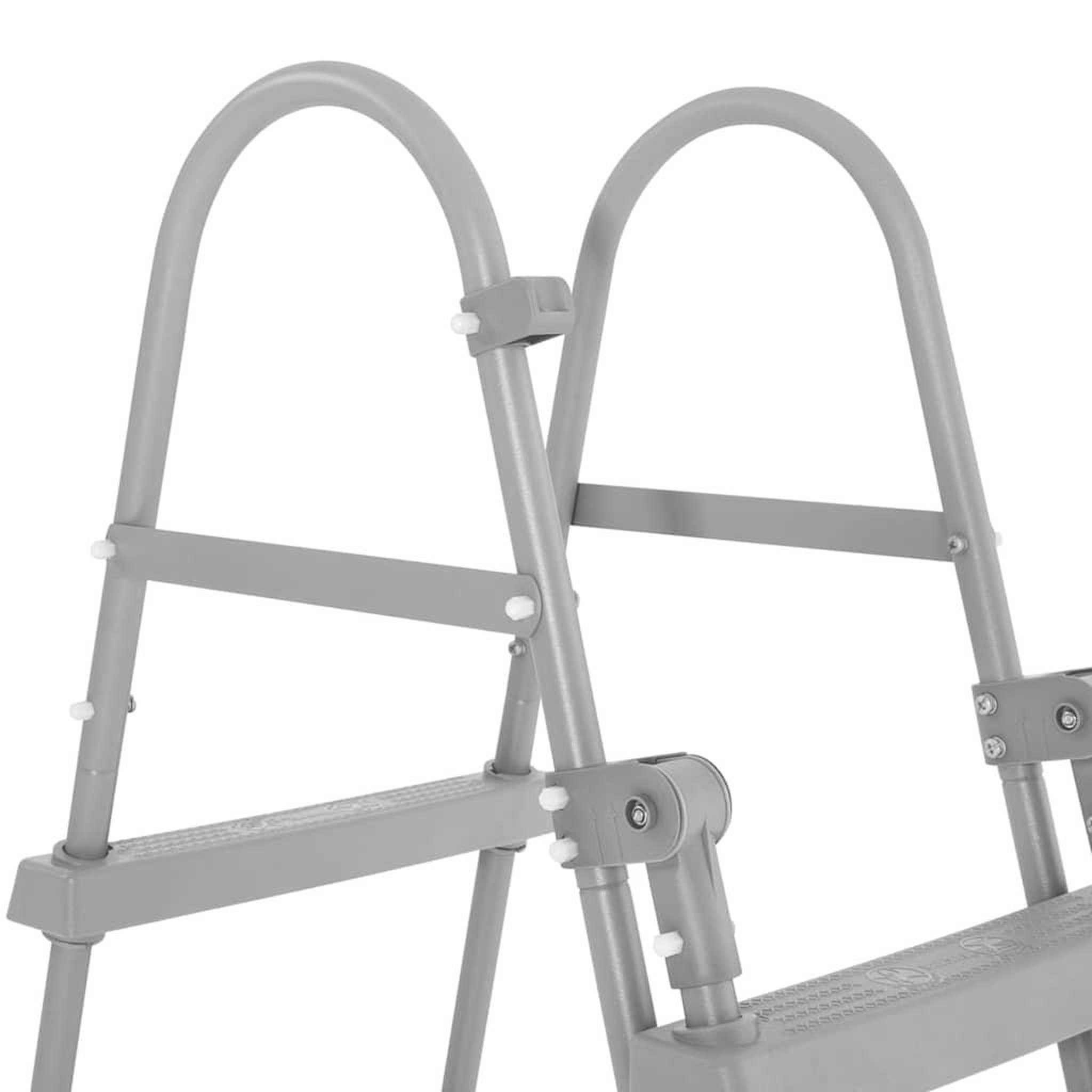 Voir la diapositive 4 : BESTWAY Bestway echelle de piscine a 4 marches flowclear 107 cm