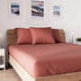 Voir la diapositive 1 : SOLEIL D'OCRE Drap housse en coton JERSEY, par Soleil d'ocre