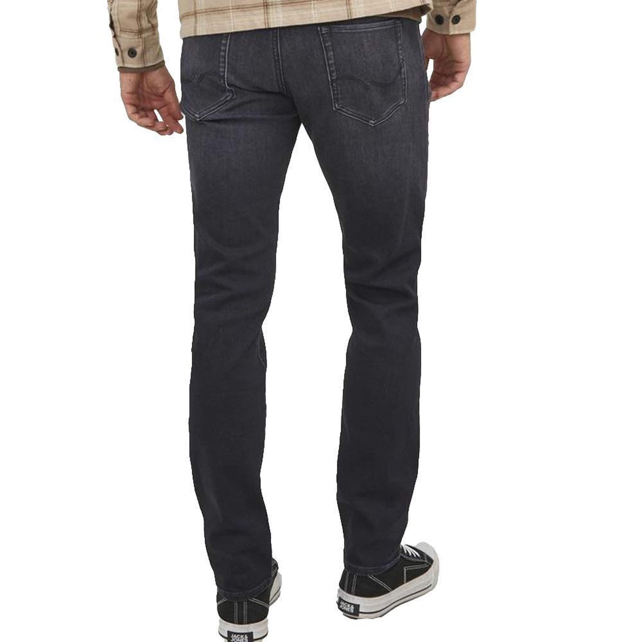 Voir la diapositive 2 : Jack & Jones Jean noir homme jack & jones glenn