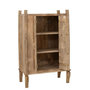 Voir la diapositive 5 : Paris Prix Armoire en Bois de Manguier  Silex  110cm Naturel