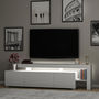 Voir la diapositive 2 : Habitat et Jardin Meuble TV en bois  Beliz  192 x 37 x 53 cm - Blanc