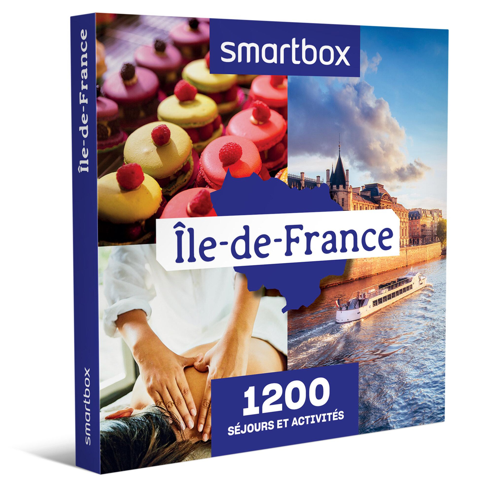 Smartbox Autour de chez vous - région île-de-france - coffret cadeau multi-thèmes