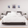 Voir la diapositive 2 : SOLEIL D'OCRE Housse de couette en polycoton PERCALE, par Soleil d'ocre