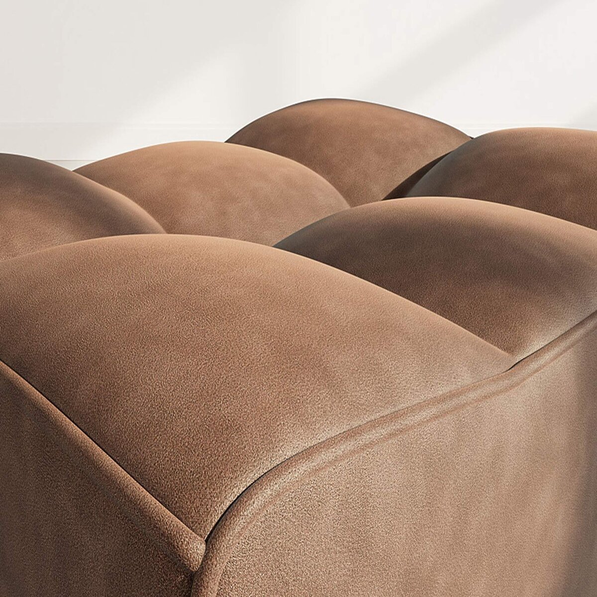 LISA DESIGN Alya - pouf en simili