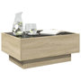 Voir la diapositive 5 : VIDAXL Table basse avec LED chene sonoma 70x50x30 cm bois d'ingenierie