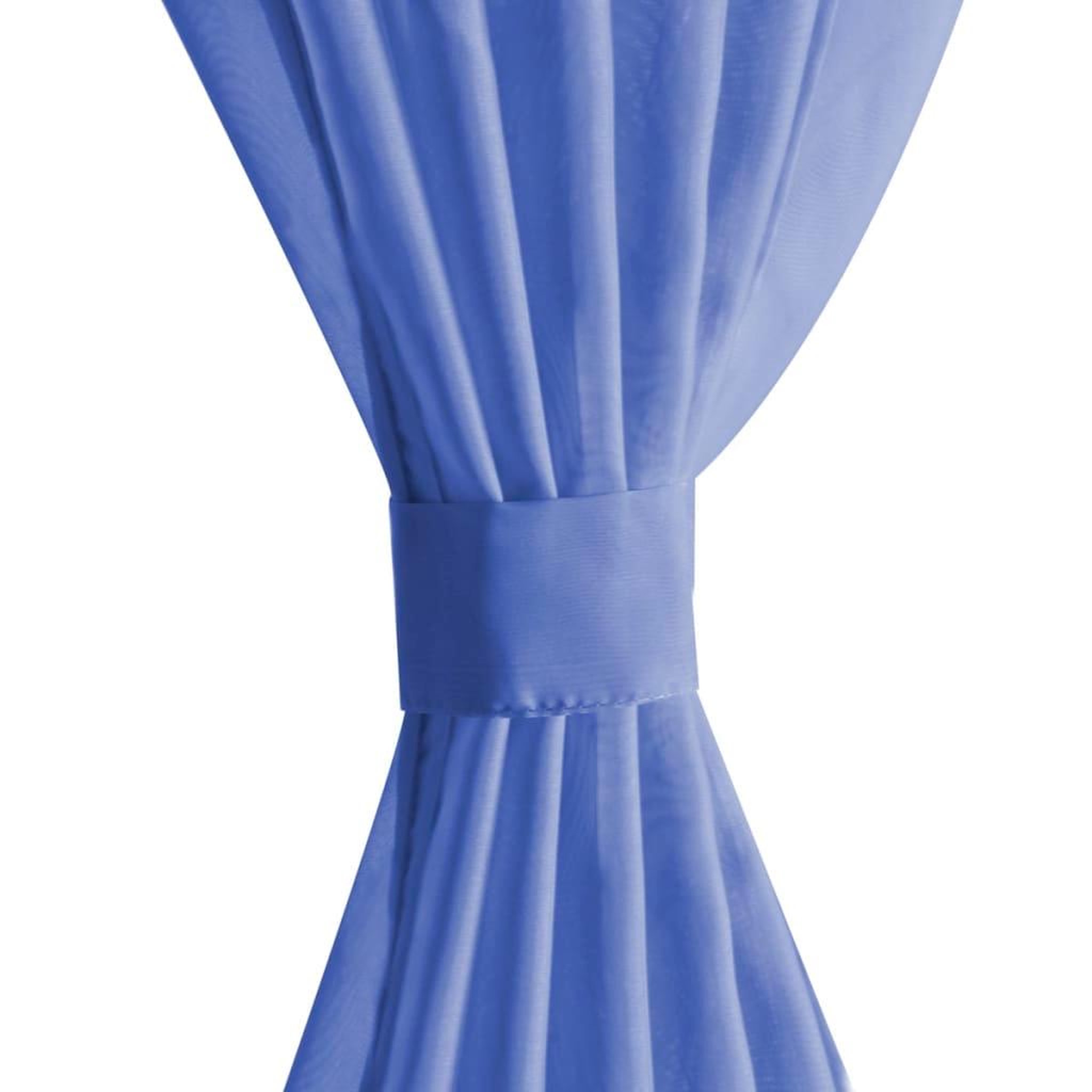 Voir la diapositive 4 : VIDAXL Rideau occultant 2 pcs Voile 140 x 225 cm Bleu royal