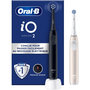 Voir la diapositive 1 : ORAL B Brosse à dents électrique iO2 Series DUO Night Black / Calm Pink