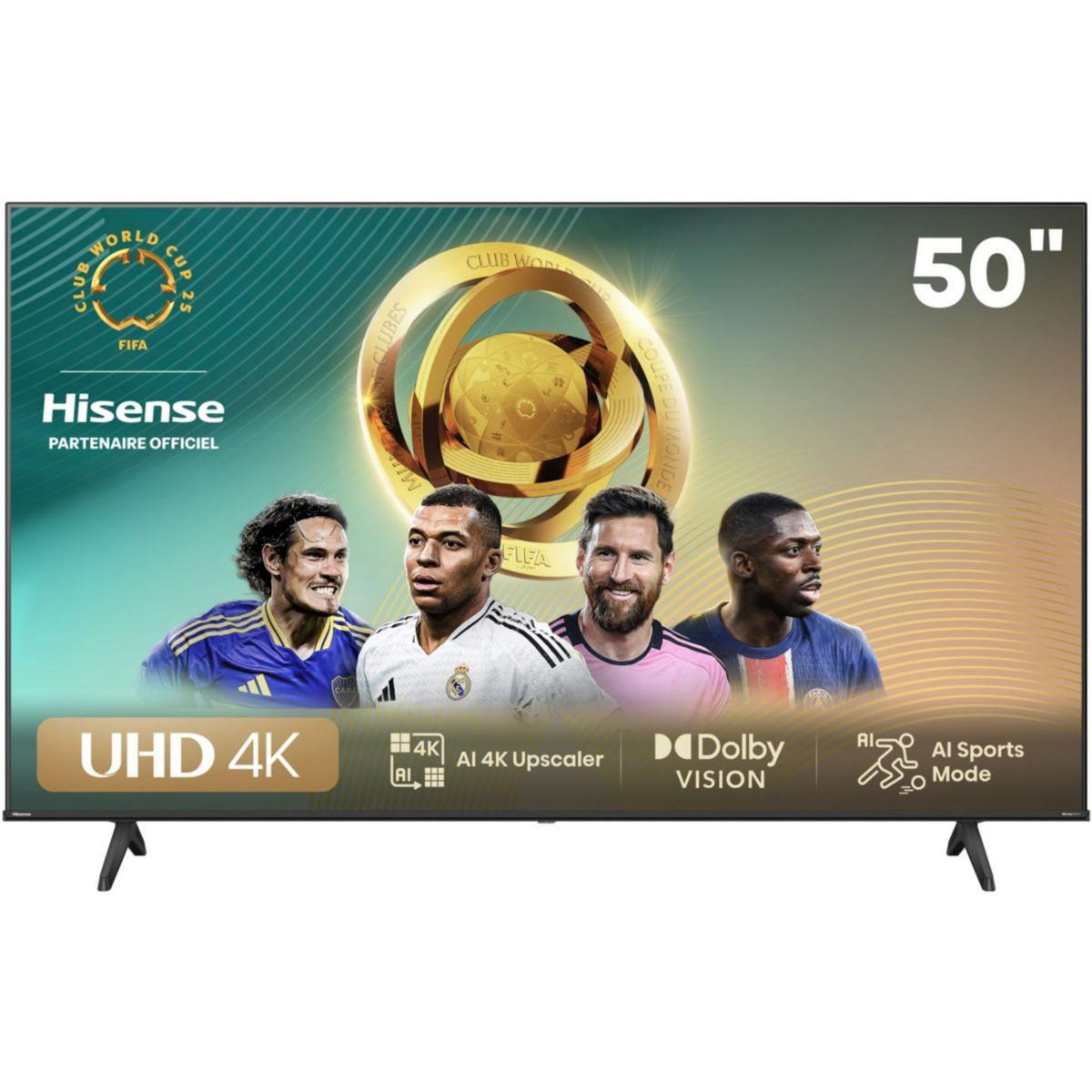 Hisense TV LED 50E63NT 2024-50 pouces (126cm)