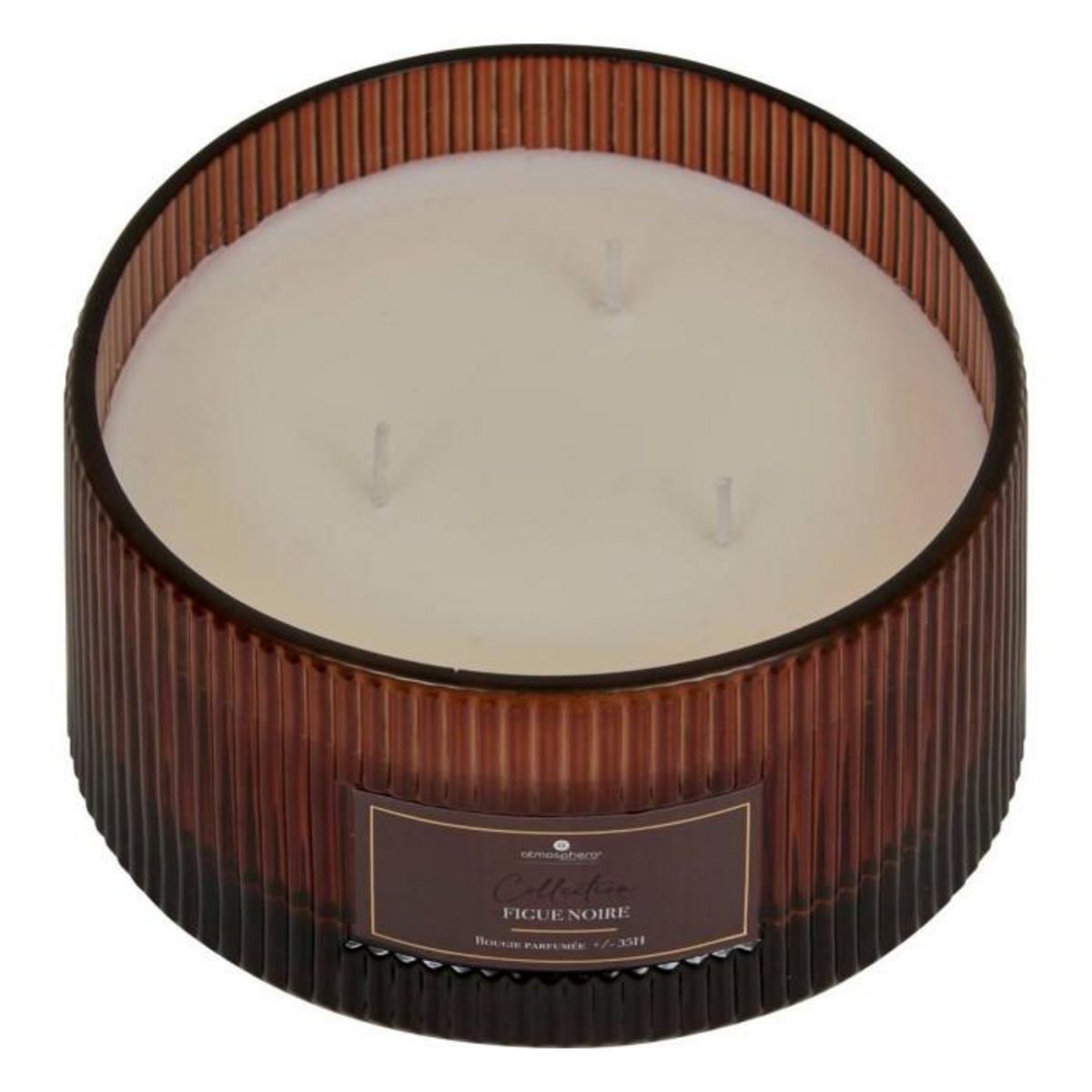 ATMOSPHERA Bougie Parfumée en Verre  Albie  635g Figue Noire