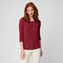 Voir la diapositive 1 : INEXTENSO T-shirt manches 3/4 femme