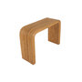 Voir la diapositive 1 : SWEEEK Console en rotin naturel. 110cm. bords arrondis. L 110 x P 35 x H 75cm