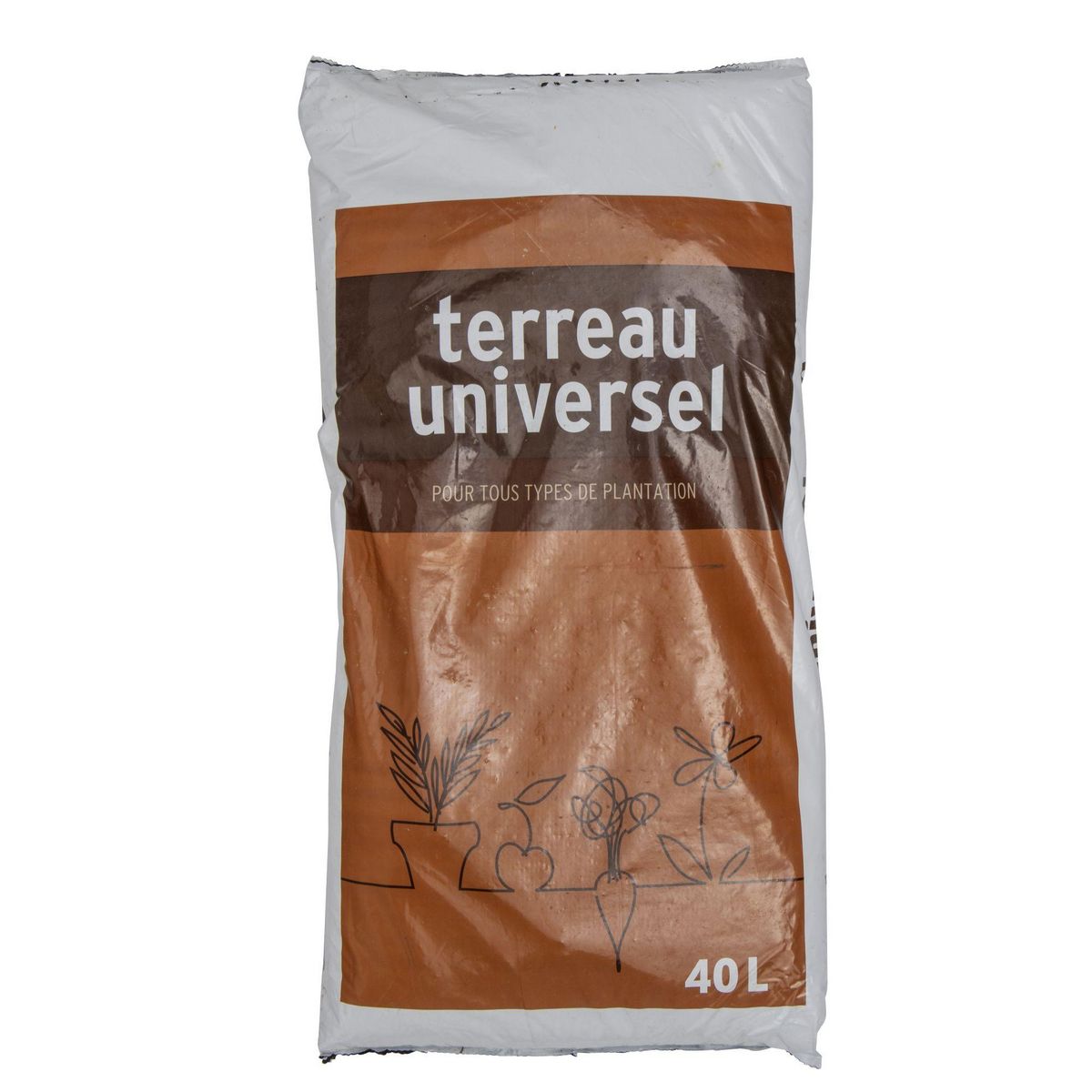 ALGOFLASH Terreau universel en sac de 40 L Algoflash
