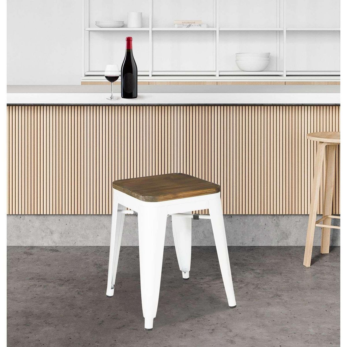 DIVERS Tabouret vintage