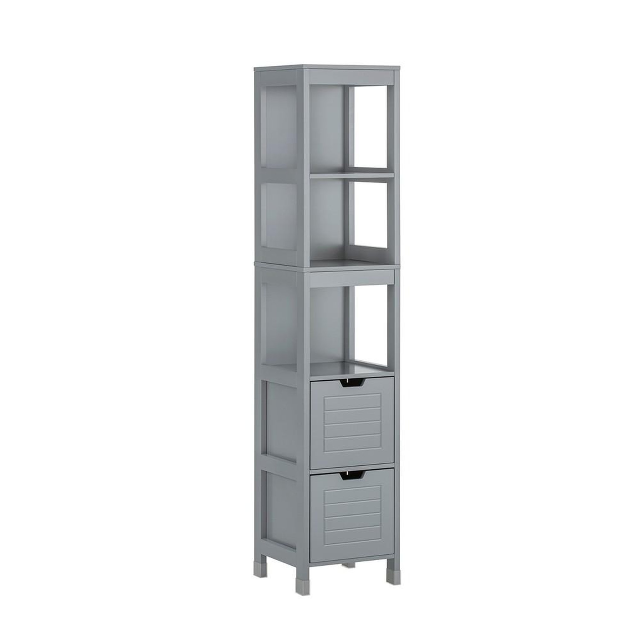 Voir la diapositive 1 : SOBUY SoBuy - Colonne De Salle De Bain à deux tiroirs - Moderne - FRG126