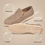 Voir la diapositive 4 : OZABI OZABI Mocassins Homme Microperfores Premium Slip On Confort 40-45